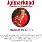 Julmarknad på Hersby